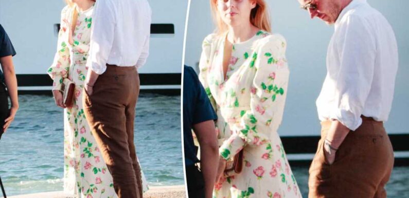 Princess Beatrice vacations with husband Edoardo Mapelli Mozzi in floral dress you can snag on sale