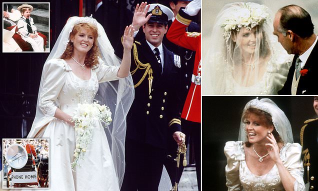 Recalling the wedding of Prince Andrew and Fergie on this day