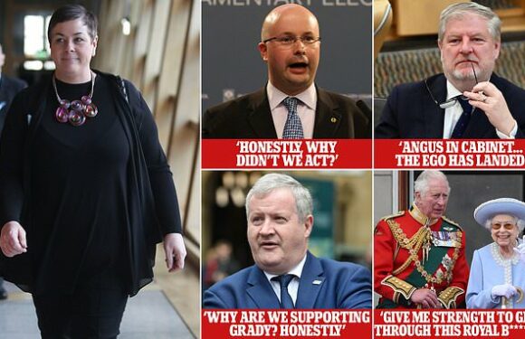 SNP minister's toxic blasts at her own colleagues