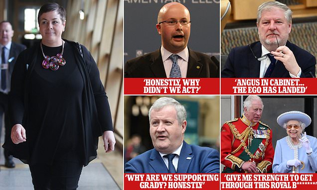 SNP minister's toxic blasts at her own colleagues