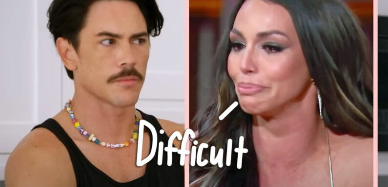Scheana Shay & Tom Sandoval Filmed 'Uncomfortable' One-On-One 'Healing' Session That Left Her In Tears!