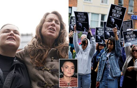 Sinead O'Connor fans sing Nothing Compares 2 U to pay tribute to star