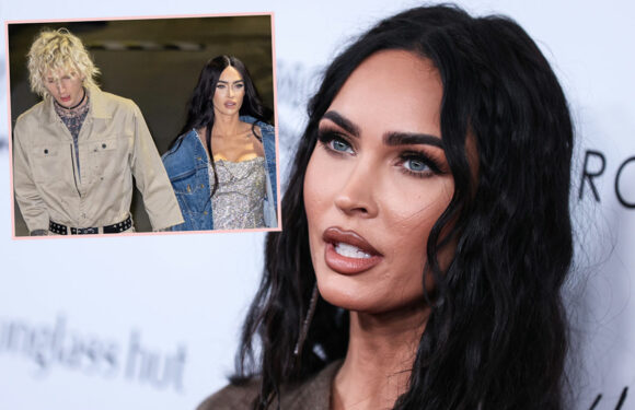 S**t! Megan Fox Gets SLAMMED Into Barricade After Man Attacks Machine Gun Kelly At OC Fair (VIDEO)