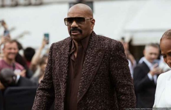 Steve Harvey Reacts to ‘RIP Harvey’ Trending on Twitter