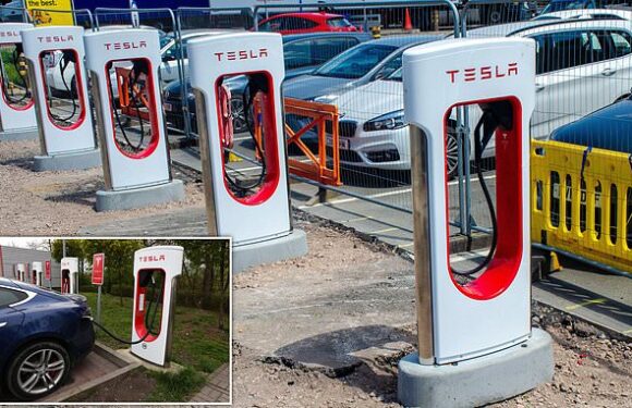 Summer getaway drivers forced to abandon new £1M charging points