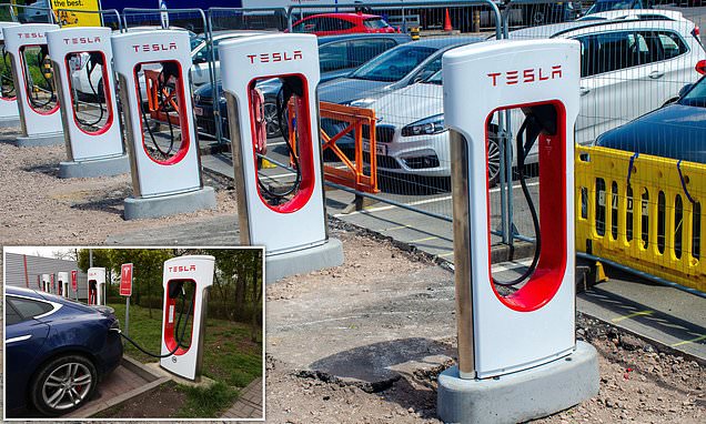 Summer getaway drivers forced to abandon new £1M charging points