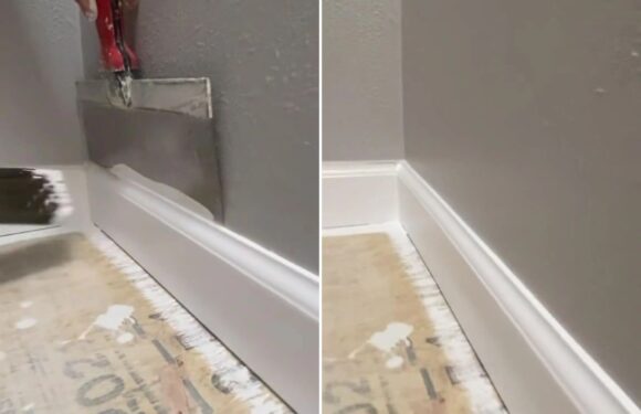 The easiest, fastest and most precise way to paint your skirting boards with zero slip ups – revealed by a pro decorator | The Sun