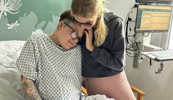 Trans man gives birth to daughter after partner couldn't conceive
