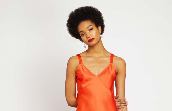 We’ve found the perfect £29 dupe for Ralph Lauren’s £549 orange satin midi dress