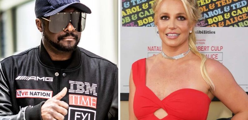 Will.i.am says hell ‘always make myself available’ for Britney Spears