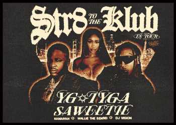 YG, Tyga & Saweetie Announce Co-Headlining 'Str8 To The Klub' Tour