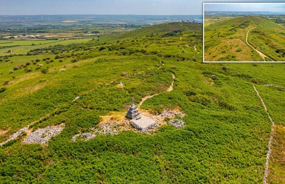 'Iconic' Cornish hill goes on sale for bargain price tag of £150,000