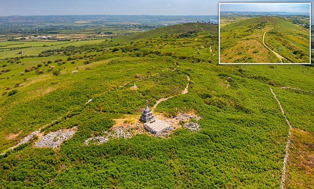 'Iconic' Cornish hill goes on sale for bargain price tag of £150,000