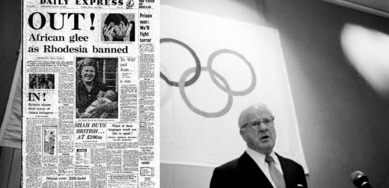 51 years since Rhodesia was banned from the Munich Olympics