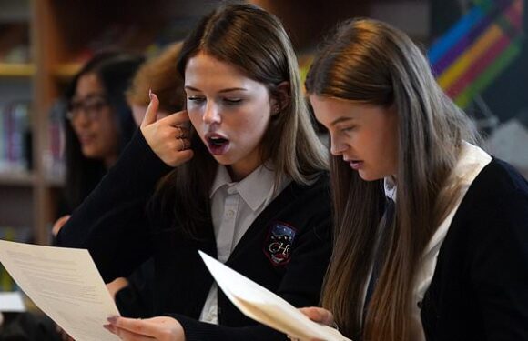 A Level grades take the biggest plunge on record