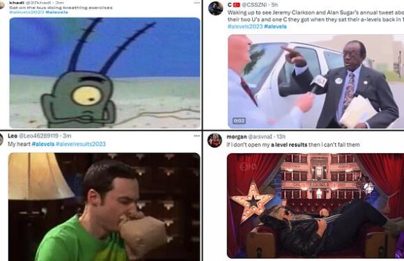 A Level students flood social media with hilarious memes