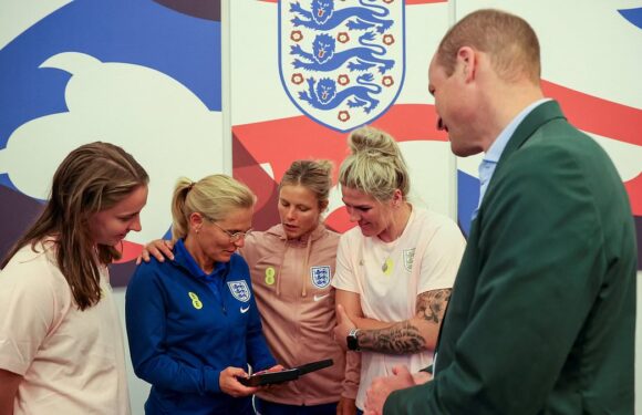 AN WILSON argues Prince William would support England's men in person