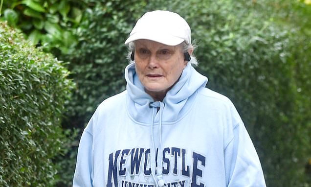 Angela Rippon, 78, speed walks near her London home ahead of Strictly