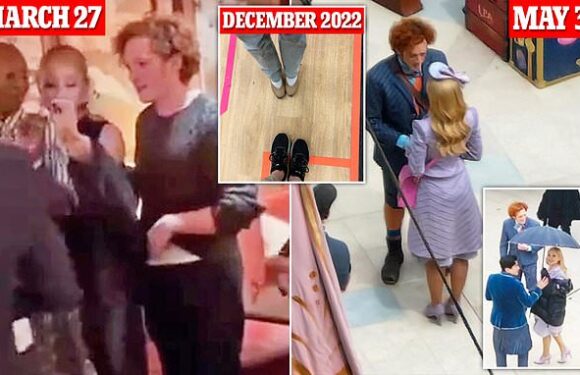 Ariana Grande and Ethan Slater affair exposed in new photos and video