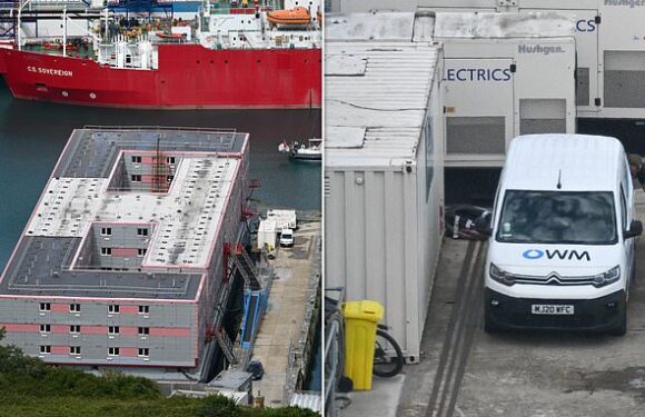 Asylum seeker says life onboard Bibby Stockholm 'like a prison'