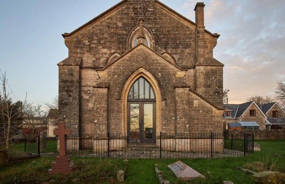 Behind the walls of this historic church lies an extraordinary mansion