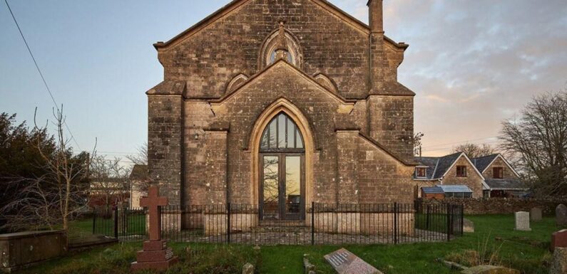 Behind the walls of this historic church lies an extraordinary mansion