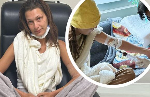 Bella Hadid shares photos of Lyme disease struggle amid medical leave