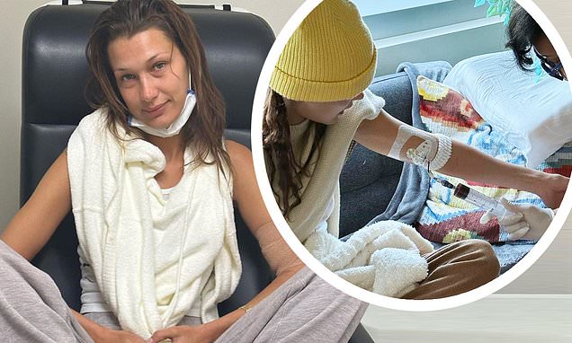 Bella Hadid shares photos of Lyme disease struggle amid medical leave