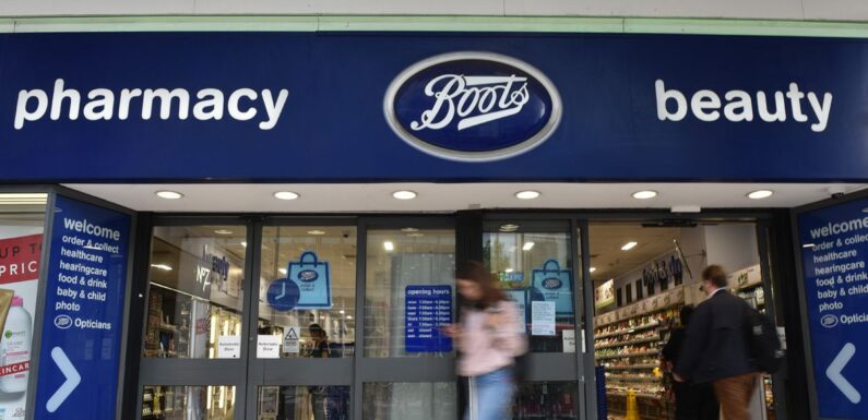 Boots to close 300 health and beauty stores – see if your local branch is listed