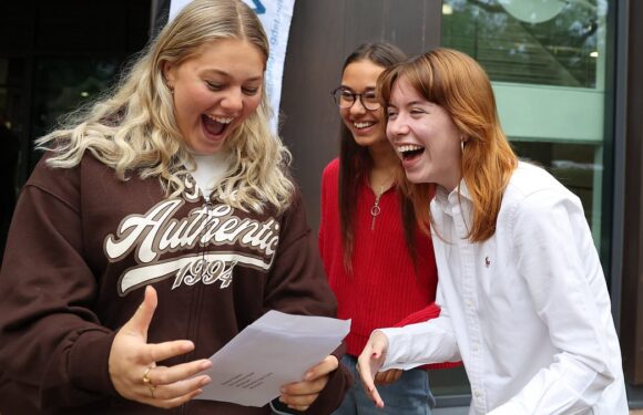 Bright pupils who overcame personal struggle celebrate A-level results