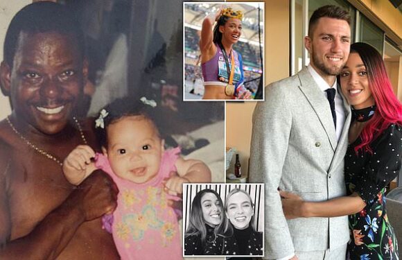 Britain's golden girl! How Heptathlon star Katarina Johnson-Thompson