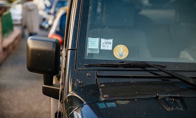 British tourists in France face fines if they fail to display sticker
