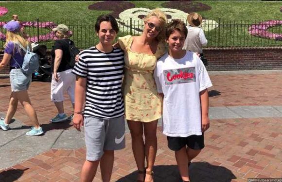 Britney Spears Has Talked to Her Teenage Sons