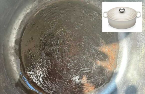 Burnt the bottom of your favourite pot or pan? There’s a 12p trick to clean it – and you probably already have it | The Sun