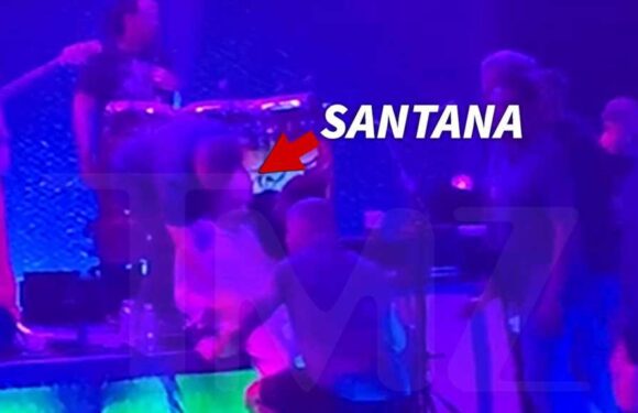 Carlos Santana Collapses on Stage During Concert
