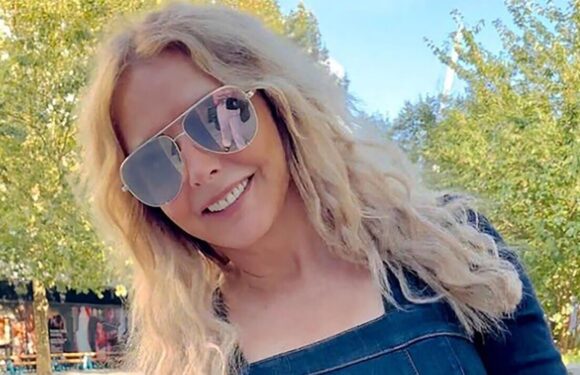 Carol Vorderman sparks frenzy as she pours curves into skintight jumpsuit