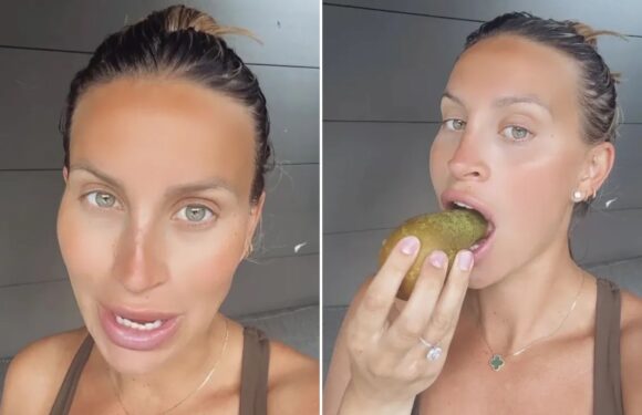 Celeb foodie Ferne McCann says we've been eating pears all wrong for years – & shared the right way it should be done | The Sun