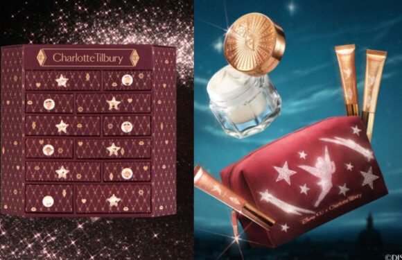 Charlotte Tilbury 2023 beauty advent calendar and Disney collaboration