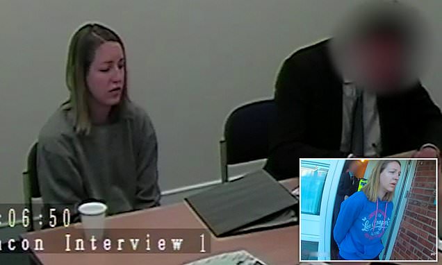 Chilling moment Lucy Letby maintains innocence in police interview