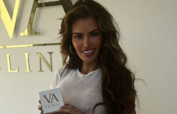 Chloe Sims goes braless in see-through white top as she gets new cosmetic treatment | The Sun