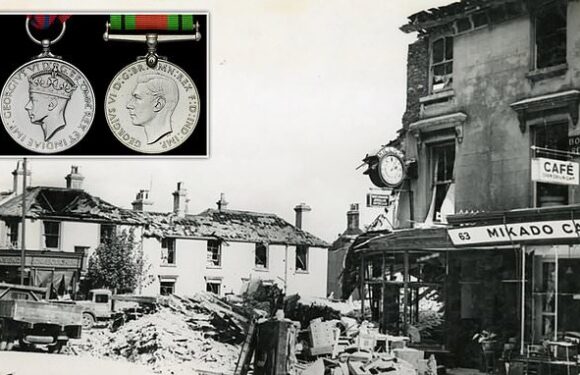 Civilian's heroics after rescuing family during the Blitz is revealed