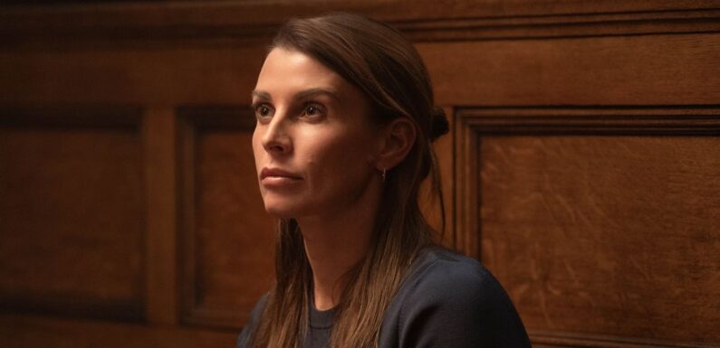 Coleen Rooney sits in court in first look at Wagatha Christie documentary series