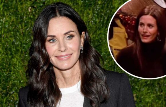 Courteney Cox Has a Secret Closet Just Like Monica Gellar