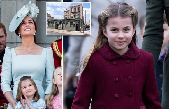 Day Kate shocked punters at a pub with Princess Charlotte