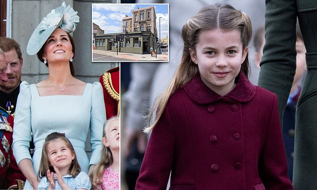 Day Kate shocked punters at a pub with Princess Charlotte