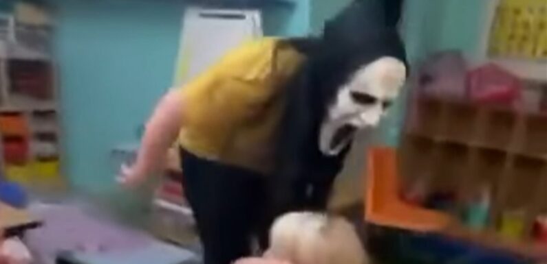 Daycare Workers Who Terrified Children with Halloween Masks Punished in Court
