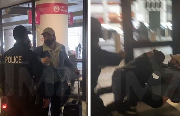 Delta Passenger Assaults Cop, Taken Down and Arrested at LAX