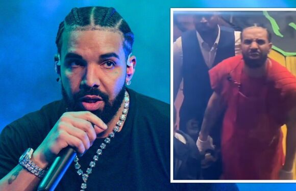 Drake confronts man after fight breaks out over his sweaty towel at concert