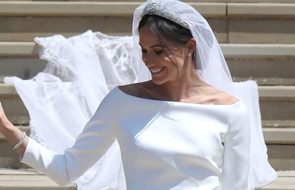 EMILY PRESCOTT: Meghan's wedding dress designer to unveil new range