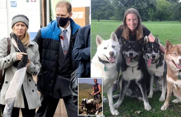 EXCLUSIVE: Parents whose baby was mauled by their huskies separate